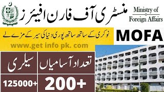 Ministry of foreign affairs mofa jobs 2021  apply [upl. by Nnep]