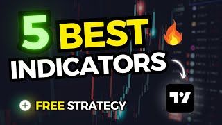 TOP 5 Best TradingView Indicators  Profitable Strategy FREE [upl. by Assirahc617]