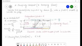 Damping Constant  Damping Force  L6 [upl. by Enutrof]