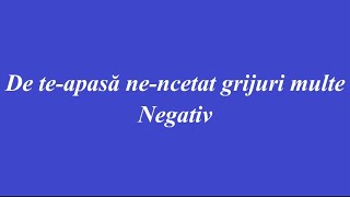 NEGATIV  DE TEAPASA NENCETAT GRIJURI MULTE [upl. by Suertemed484]