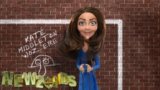 Back to School Advice with Kate Middleton  Newzoids [upl. by Grati]