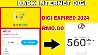 TRICK DIGI INTERNET PERCUMA 2024 [upl. by Killian275]