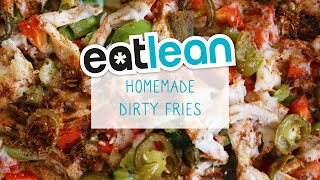 Low Fat Homemade Dirty Fries Recipe  Eatlean [upl. by Pish]