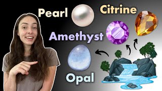 How Gemstones Form From Sedimentary amp Hydrothermal Processes 8 Examples GEO GIRL [upl. by Llarret184]