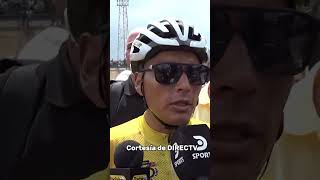 “Ser el primer ecuatoriano en ganar” 💪🏼🚴‍♂️🔥 ciclismo caicedo entrevista [upl. by Iredale]