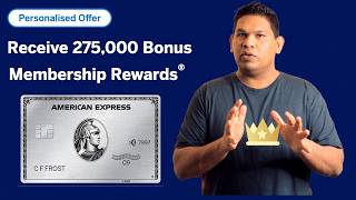 The MAX 🔥 American Express Platinum Card sign up bonus EVERYTIME [upl. by Trilbee]