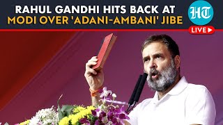 Live Rahul Gandhis Blistering Attack On PM Modi Amid Fresh AdaniAmbani Political Tussle  Watch [upl. by Bowyer]