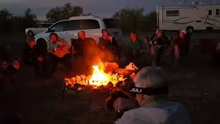 🦋 BUTTERFLY TRIBE RTR CAMPSITE IN QUARTZITE ARIZONA [upl. by Lanna]