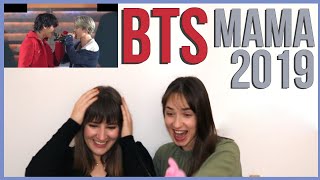 BTS  MAMA 2019 FULL PERFORMANCE REACTION [upl. by Mellen]