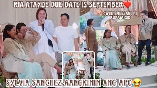 Manganganak na ngayong September si Ria Atayde ready na si Lola Sylvia hiramin ang apo baby Z [upl. by Llerrud]