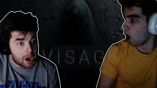 Visage HORROR GAME Highlights Part 1 [upl. by Begga]