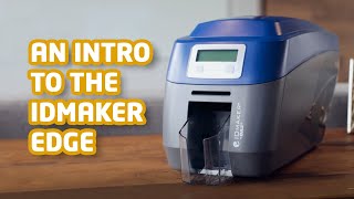 ID Maker Edge  The Best ID Card Printer for Under 1000 Prints a Year [upl. by Ayoj33]