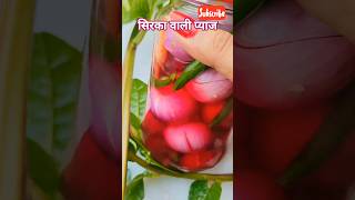 Restaurant ka Sirka wala pyaz🧅😋 Vinegar onion recipe ytshorts sushmaflavorfiles youtubeshorts [upl. by Aliuqahs237]