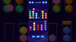 Ball Sort Level 270 Walkthrough Solution AndroidiOS [upl. by Wachter]