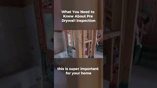 PreDrywall Inspection What You Need to Know [upl. by Cristal]