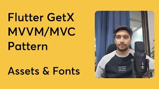 Assets amp Fonts  Flutter GetX MVVMMVC Pattern Tutorials in HindiUrdu [upl. by Anawaj]