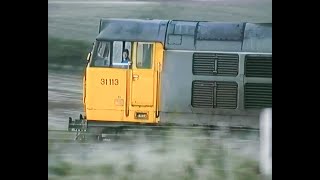 British Rail 1989  Trains on Stoke bank ECML [upl. by Quigley]