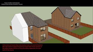 Permitted Development  Two Storey Extension [upl. by Ketchum880]