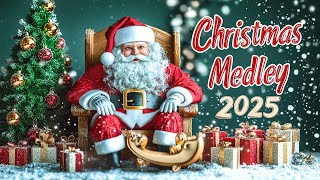 20 Beautiful Christmas Medley 2025 🎧 Best 20 Christmas Music Playlist  Merry Christmas2025 [upl. by Zrike]