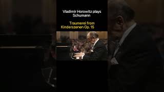 Vladimir Horowitz plays Schumann  Traumerei from Kinderszenen Op 15 [upl. by Haral992]