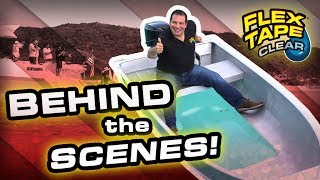 BEHIND THE SCENES Flex Tape® CLEAR Commercial  Phil Swift [upl. by Birgitta79]