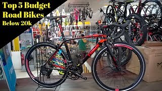 Top 5 Budget Road Bikes Below 20000Php [upl. by Kirven]