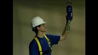 Self Retracting Lifeline SRL Operation for Fall Protection by HySafe Technology [upl. by Elaen]