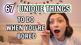 67 Actual FUN Things To Do When Youre Bored  Bethany [upl. by Osrock]