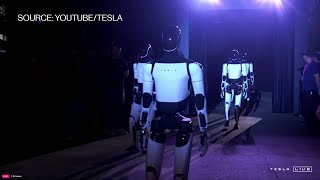 Tesla Demonstrates Optimus Robot Capabilities [upl. by Aldous]