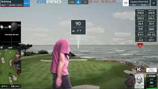 Cypress Point Club senior tour hole 3 18 [upl. by Heger]