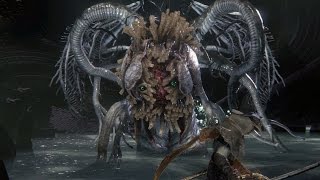 Bloodborne Ebrietas Daughter of the Cosmos Boss Fight 1080p [upl. by Eardnoed]