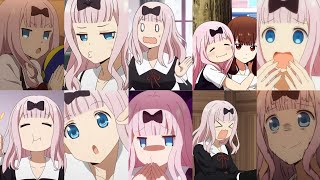 MOMENTOS KAWAII E ENGRAÇADOS DA Fujiwara Chika  TEMPORADA 1 E 2 DE KAGUYA SAMA [upl. by Acire]