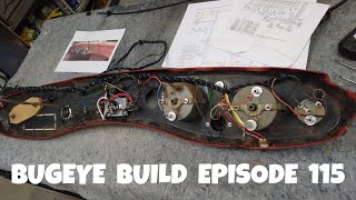 How to wire a 1959 Austin Healey Sprite dashboard before putting it the car Bugeye build ep 115 [upl. by Notwen]