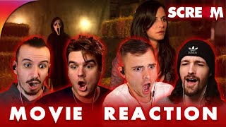 SCREAM 4 2011 MOVIE REACTION  First Time Watching [upl. by Semadar]