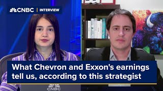 What Chevron and Exxons earnings tell us according to this strategist [upl. by Godwin]