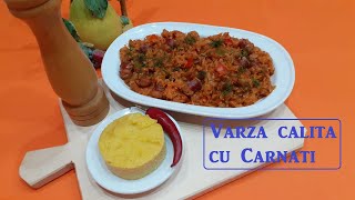 Varza calita cu Carnati [upl. by Leahcimnaj666]