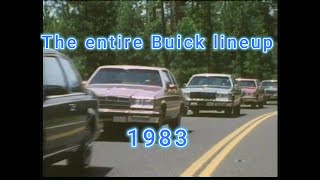 The 1983 Buick Lineup [upl. by Schacker]