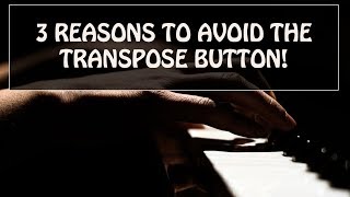 The Transpose Button Why You Shouldnt Use It [upl. by Aiuqal]