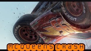 Cars 3 Remake McQueens Crash Old 2017 [upl. by Manvell]