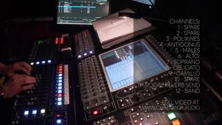 Line by Line Musical Sound Mixing on BA Theatre Sound  A Winters Tale CSSDLondon [upl. by Frankel616]