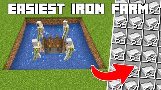 The FASTEST Iron Farm in Minecraft 121  1450 Iron Per Hour [upl. by Hajile718]