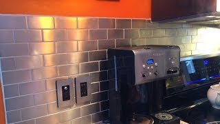 Stainless Steel Kitchen Backsplash Ideas [upl. by Mellen]