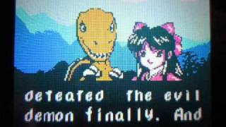 Pirate game ending Digimon Amethyst Gameboy Color [upl. by Becca]