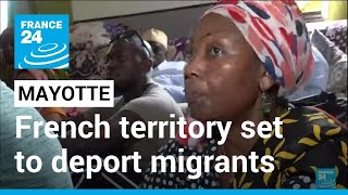 Mayotte migrant crisis French territory set to demolish slums deport migrants • FRANCE 24 [upl. by Airdnahc]