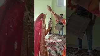 first goomar in sasural1M views 🎉ghoomar dholthali wedding new phoshak [upl. by Mintz]