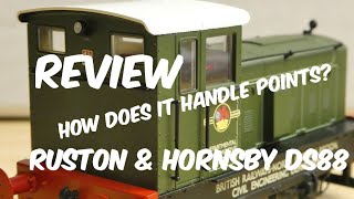 Unboxing review amp test of Hornby Ruston amp Hornsby DS88 diesel shunter R3896 OOscale [upl. by Huntington]