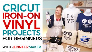 Cricut Vinyl Projects For Beginners  How to Layer Multiple Colors [upl. by Elatnahs112]