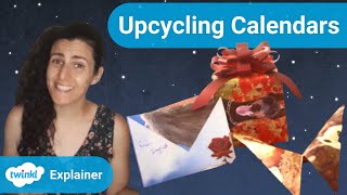 How to Upcycle Old Calendars in the New Year [upl. by Cadman]