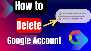 How To Permanently Delete Your Google Account [upl. by Lindeberg]