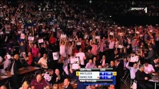 Simon Whitlock 9 dart finish [upl. by Nnairrehs]